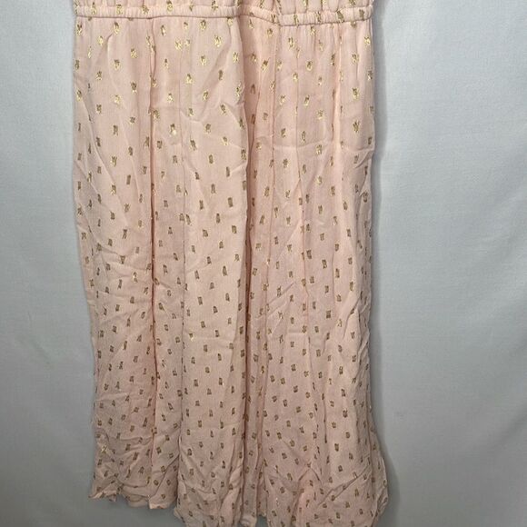 Plenty by Tracy Reece Light Pink and Gold Dress. Size XSP. - Picture 4 of 14